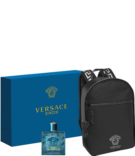 dillards versace eros|yellow diamond backpack set versace.